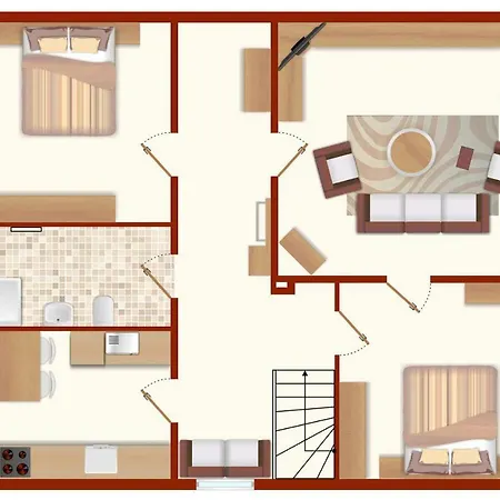 Alte Meierei Apartamento *
